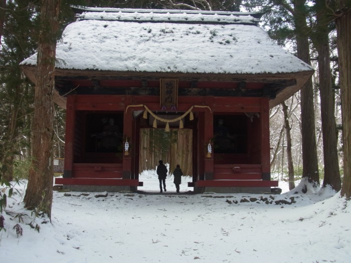 戸隠神社の奥社画像